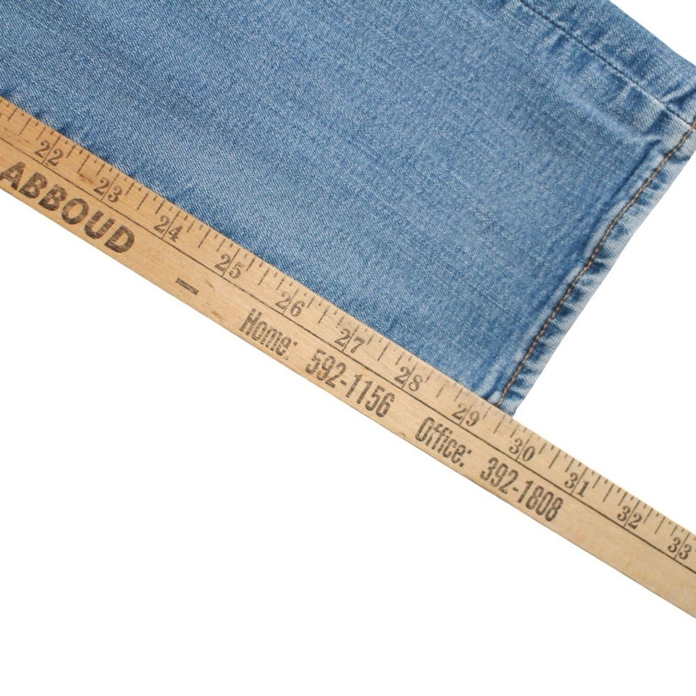 Levi's 511 Slim Fit Jeans Light Wash Denim Women's 31x30 - Picture 6 of 6